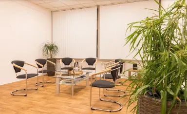 Wartezimmer der Physio-Praxis Baecker